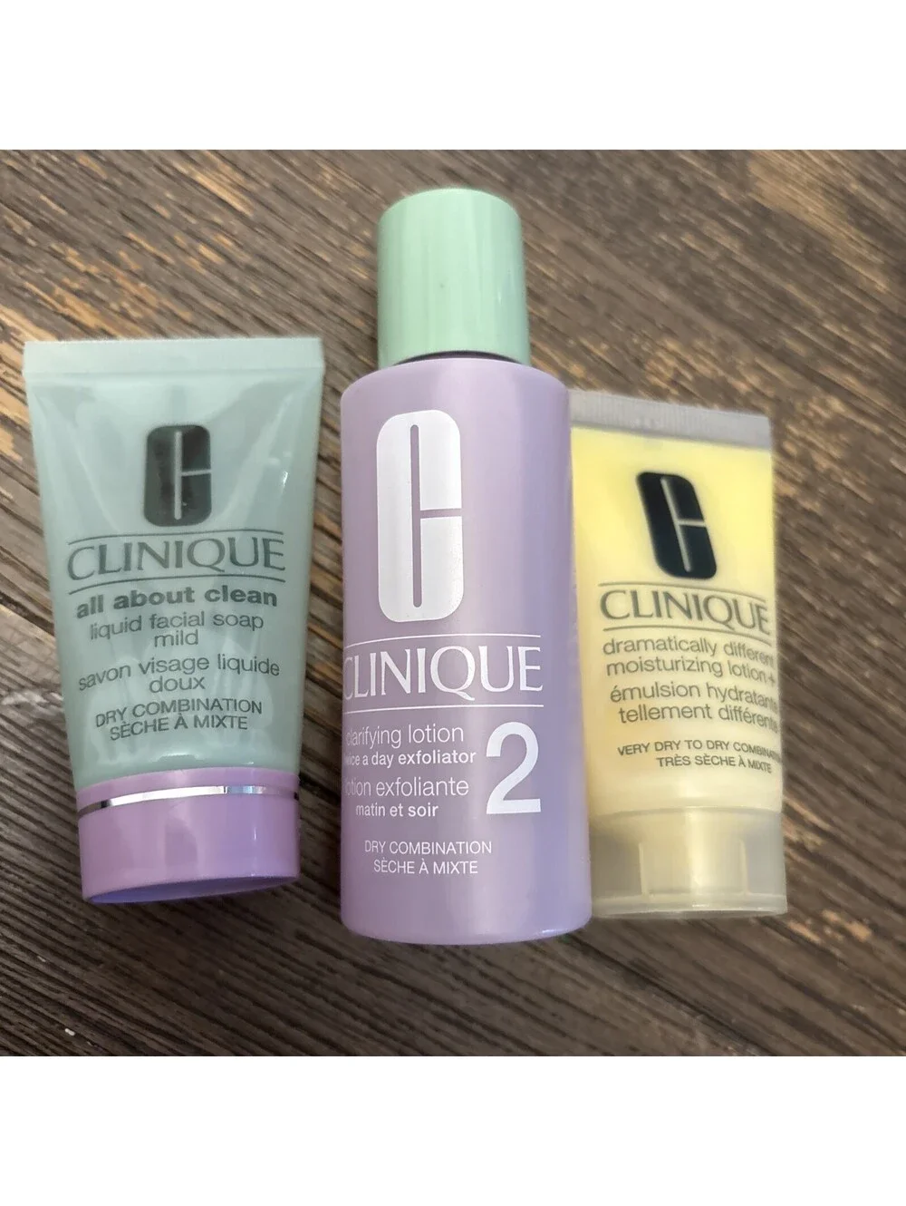 clinique 3-step skincare set New In Box